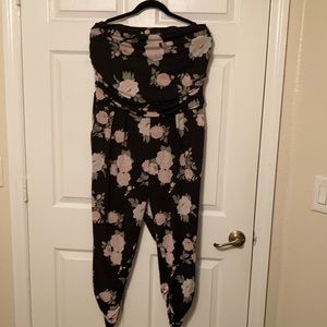 Plus Size Tube halter jumper